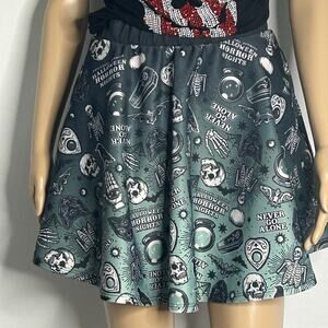Universal Studios Halloween Horror Nights Skater Skirt XS/S Goth Emo Spooky